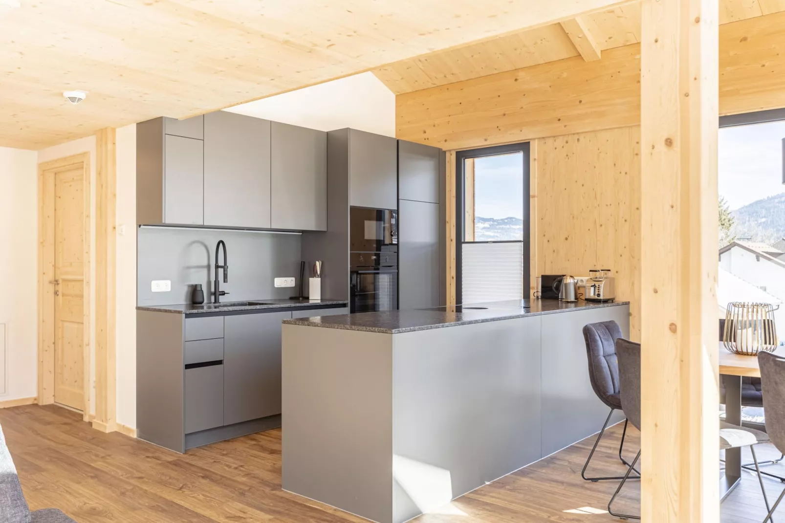 Kreischberg Pool Villen 1c-Kitchen