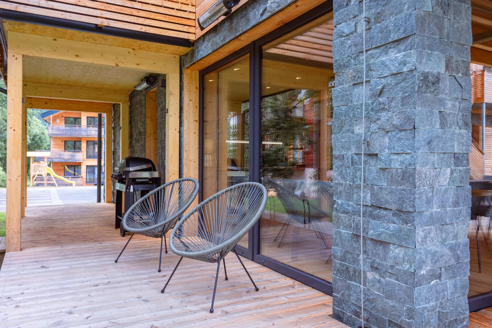 Kreischberg Pool Villen 2a-Terrace balcony