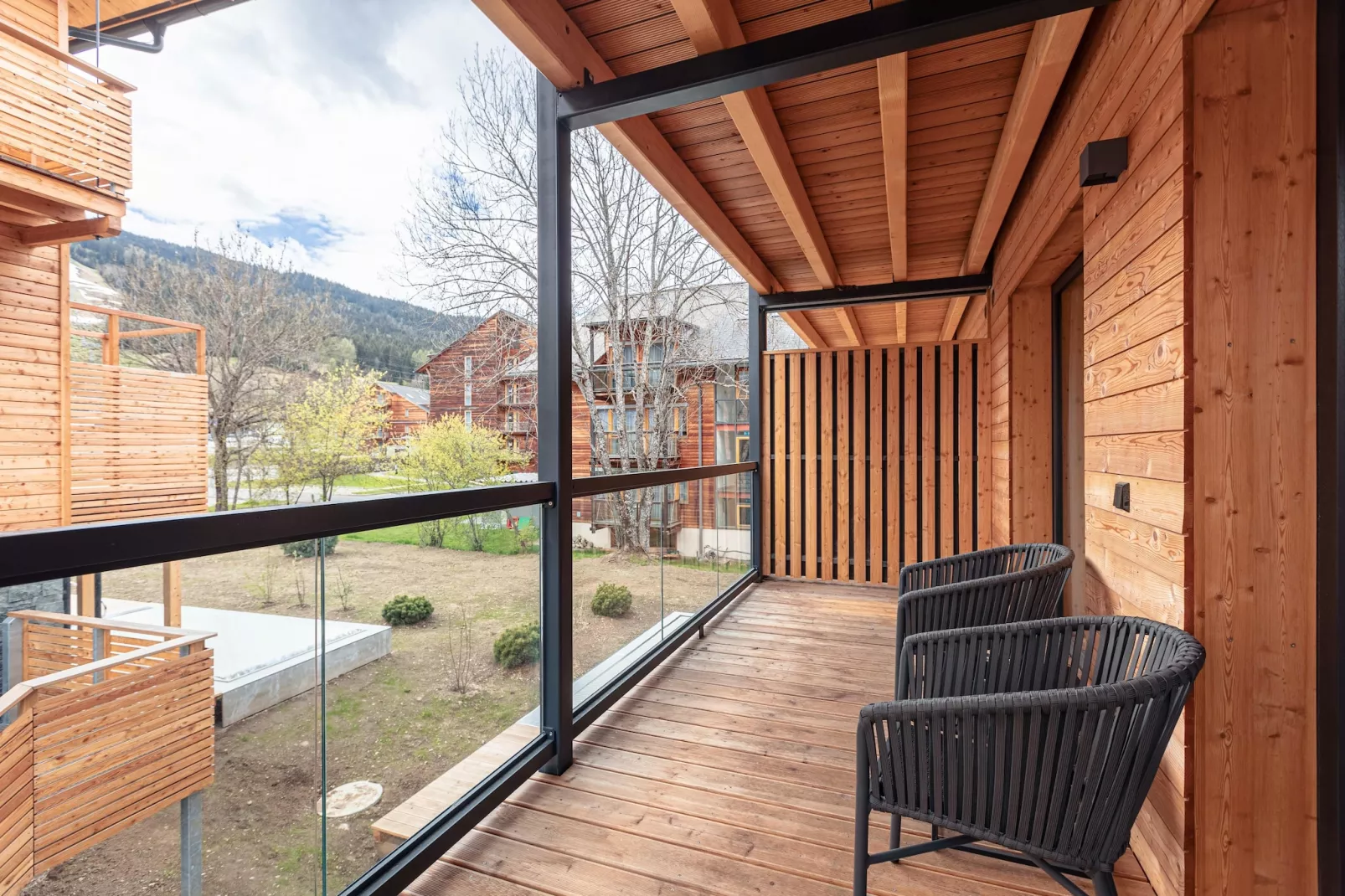 Kreischberg Pool Villen 2c-Terrace balcony