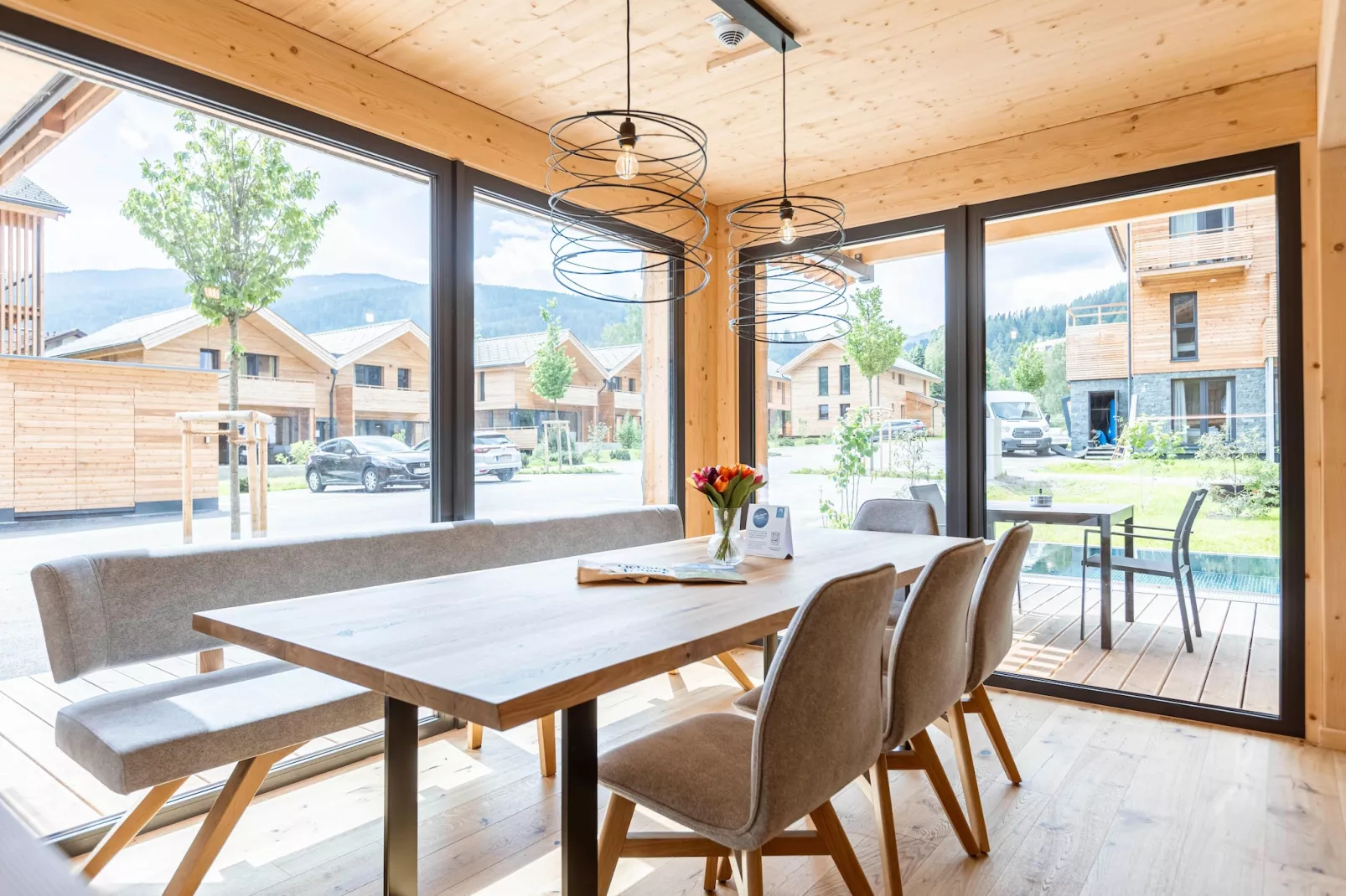 Kreischberg Pool Villen 3a-Dining room