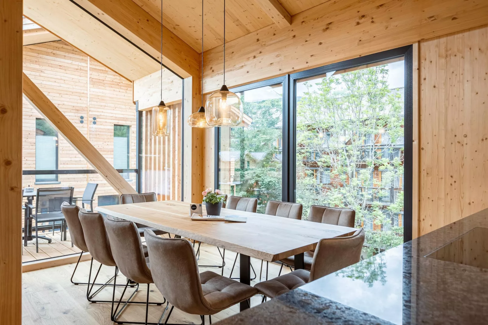 Kreischberg Pool Villen 3b-Dining room