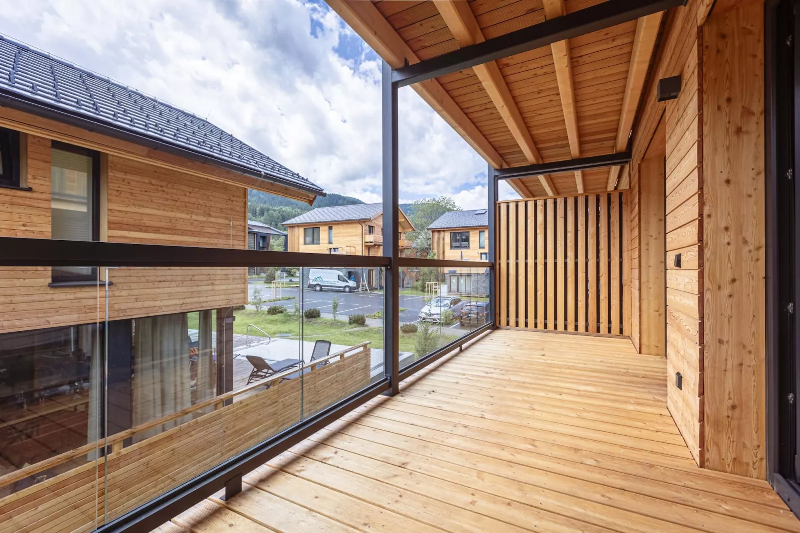 Kreischberg Pool Villen 4c-Terrace balcony
