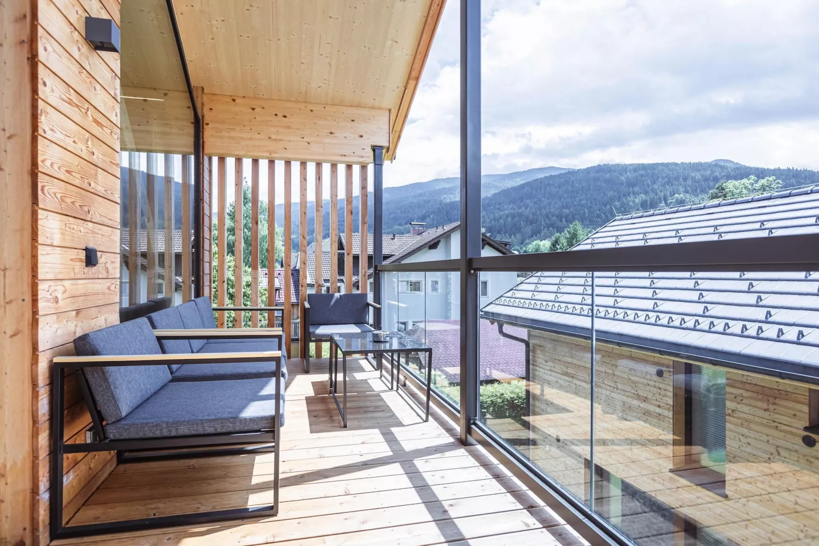 Kreischberg Pool Villen 4c-Terrace balcony