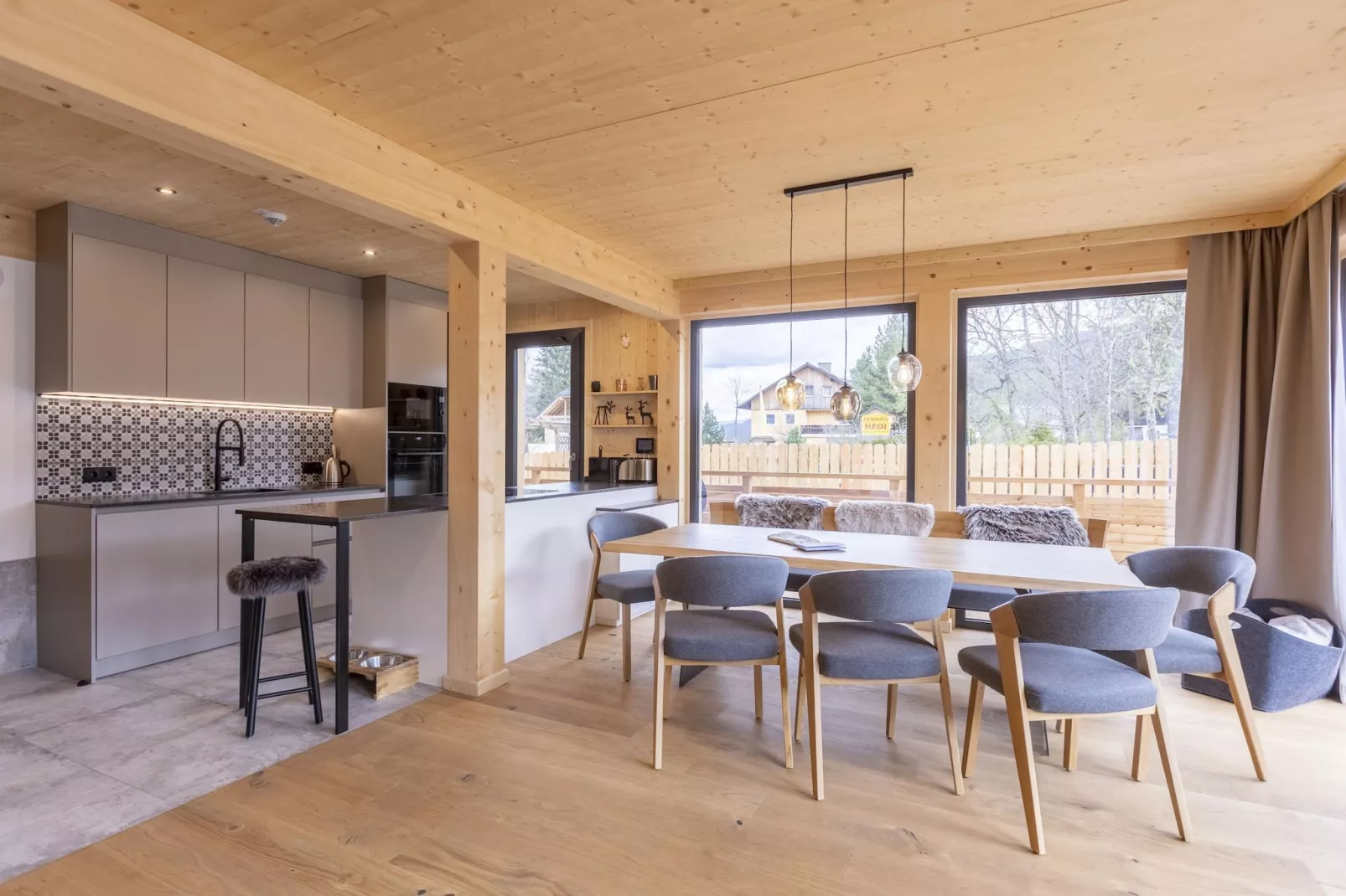 Kreischberg Pool Villen 7b-Dining room