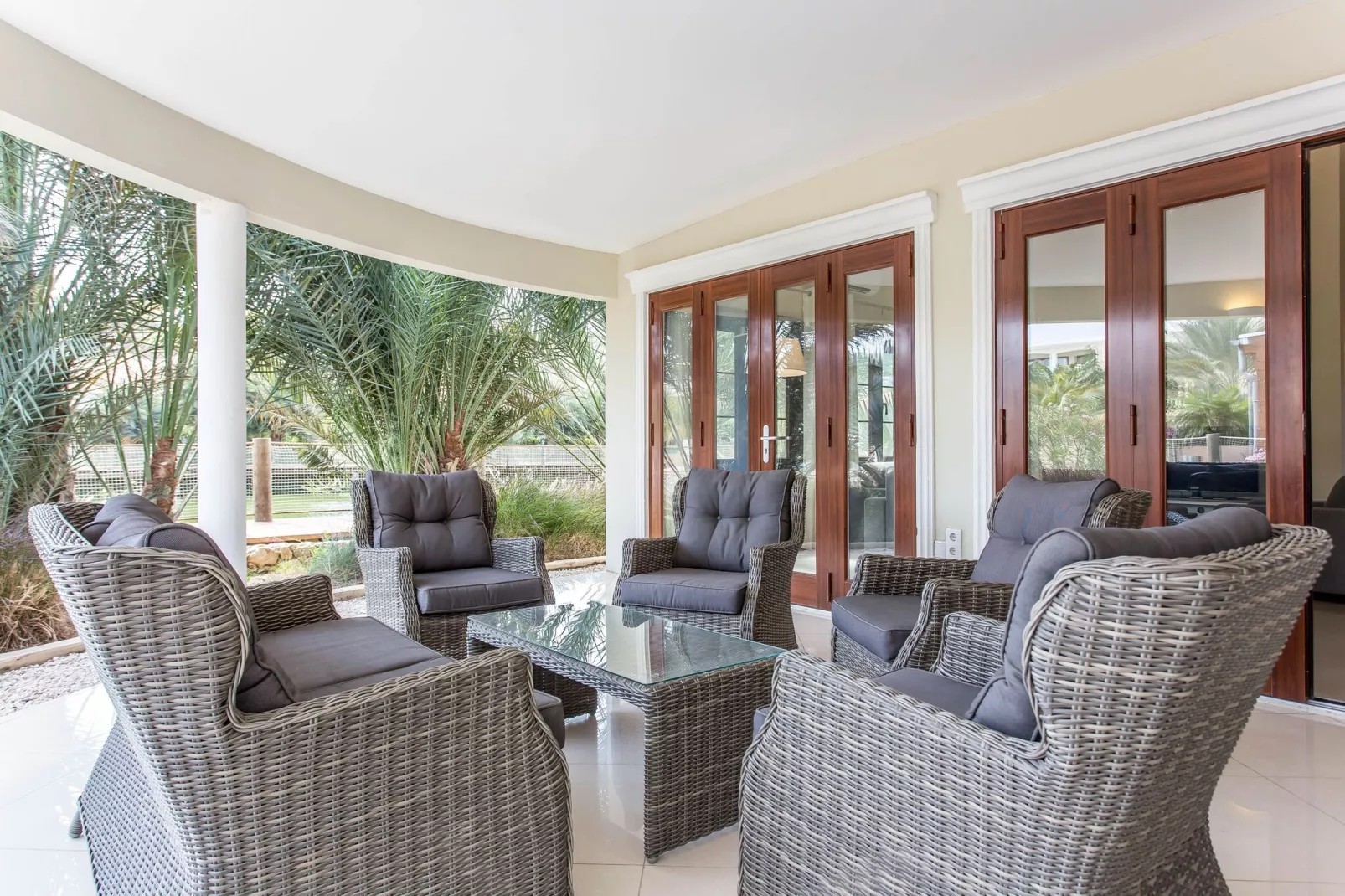 Villa 3 bedroom with private pool-Terrasse/Balkon