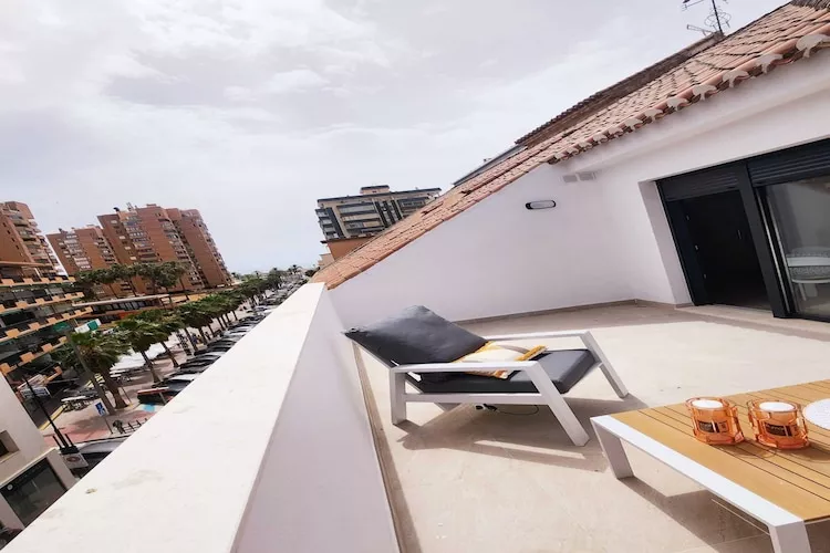 Atico Novamar con vistas al Mar-View summer