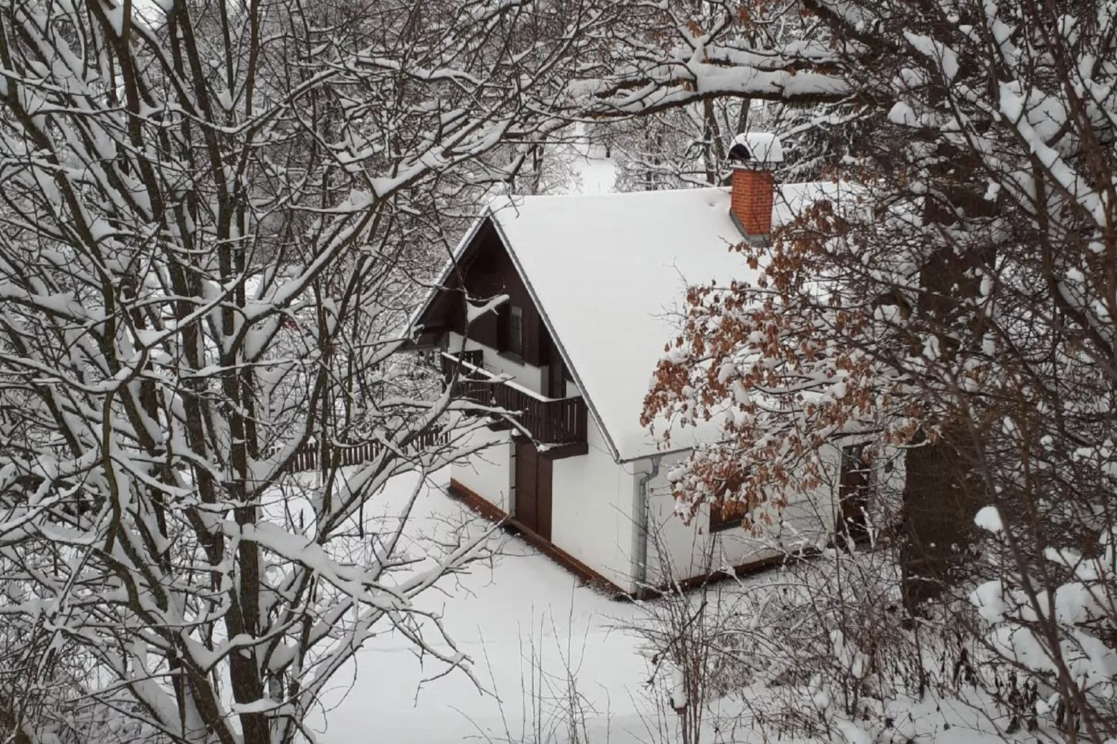 Chata no 6-Exterior winter
