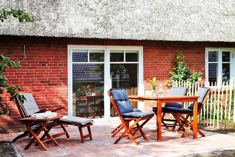 Wohlfühloase unter Reet - Waygaard West 4 Personen-Terrassenbalkon