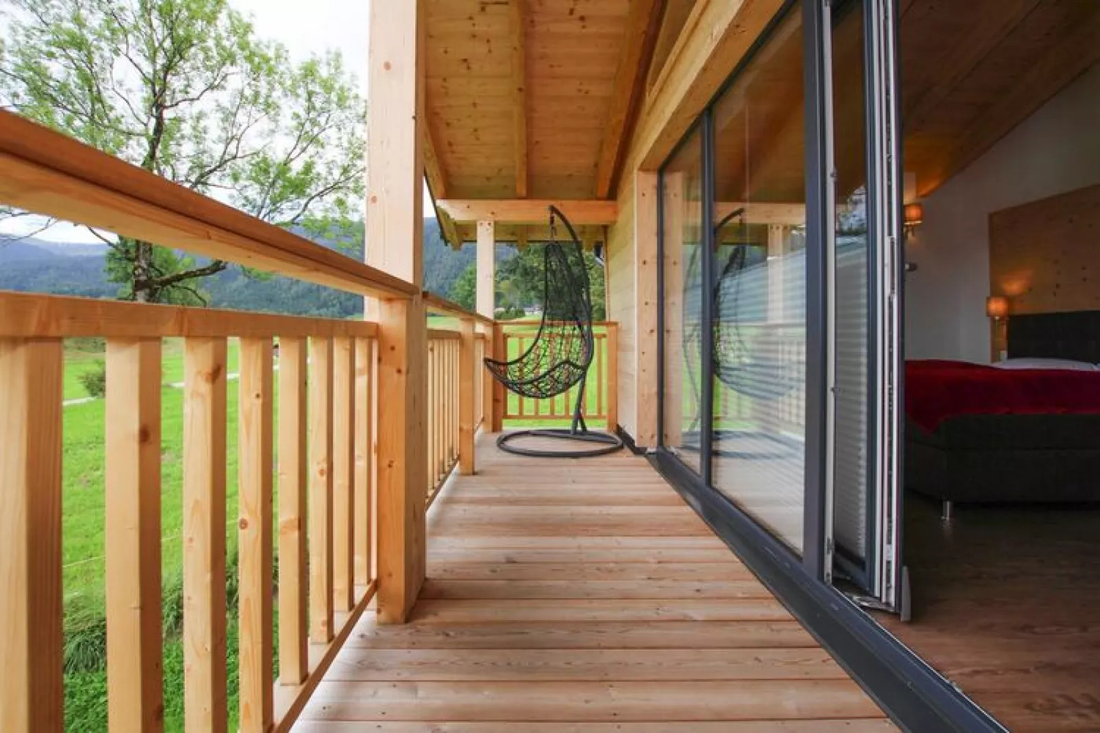 Chalet Gamsknogel Inzell-Terrace
