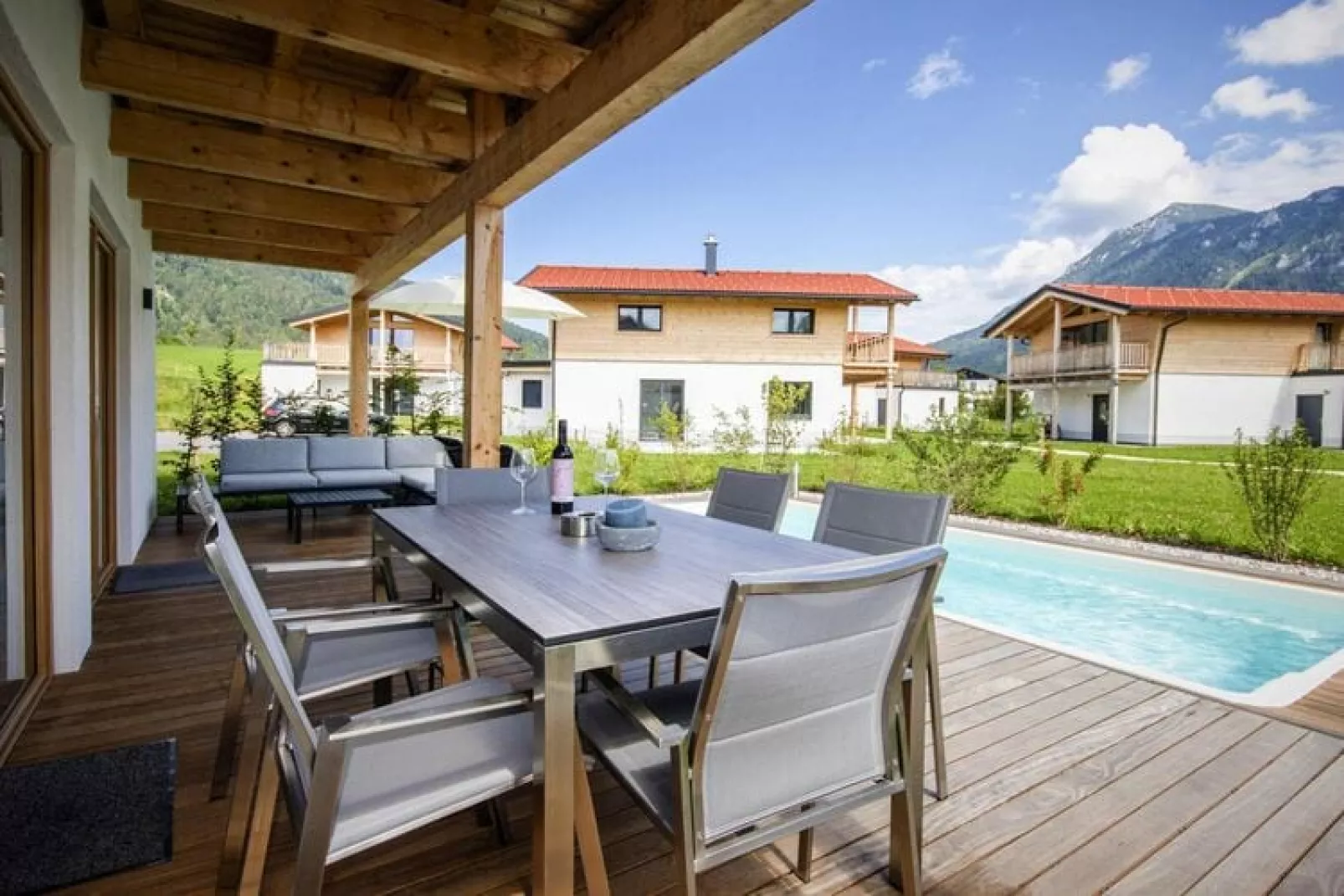 Chalet Falkenstein Inzell-Exterior summer