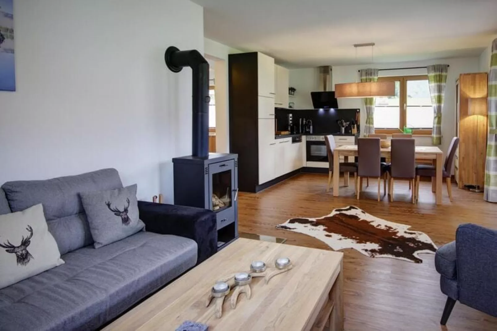Chalet Falkenstein Inzell-Living room
