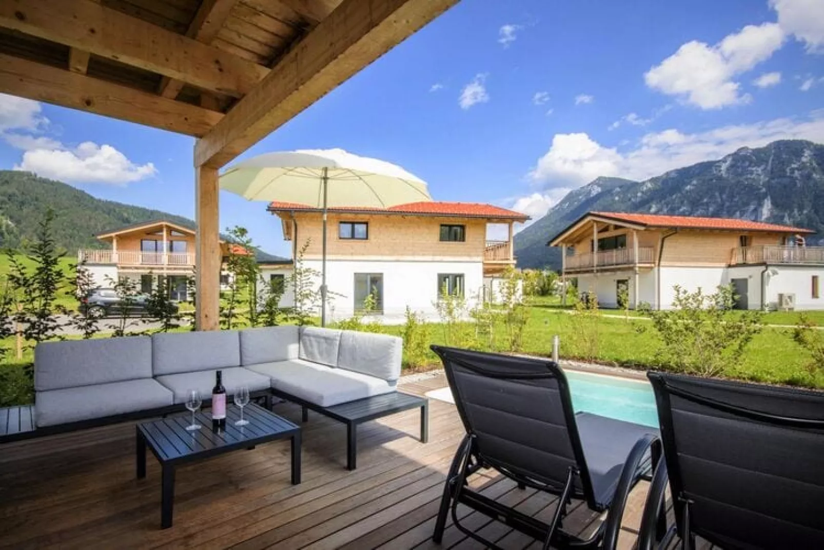 Chalet Falkenstein Inzell-Exterior summer