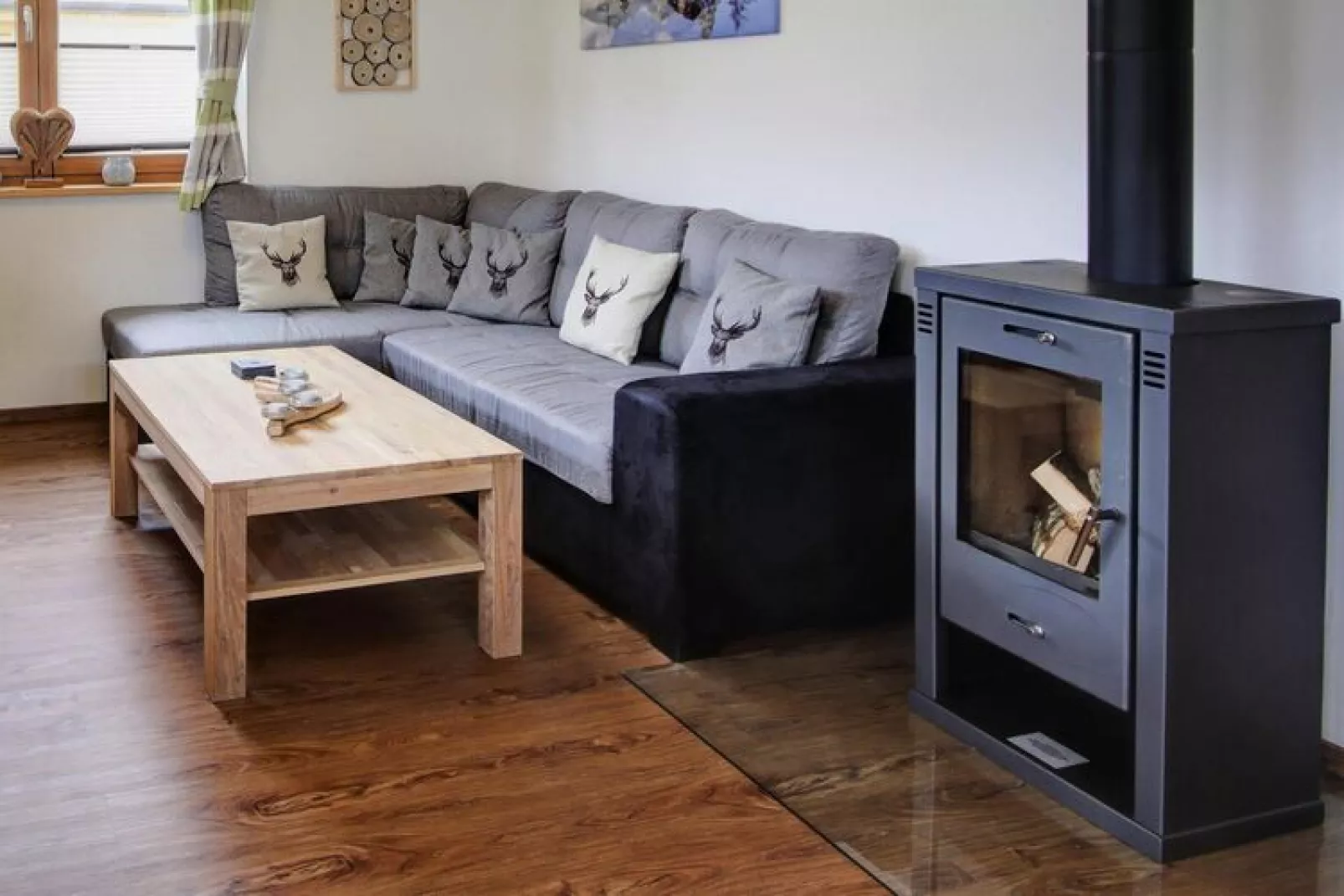 Chalet Falkenstein Inzell-Living room