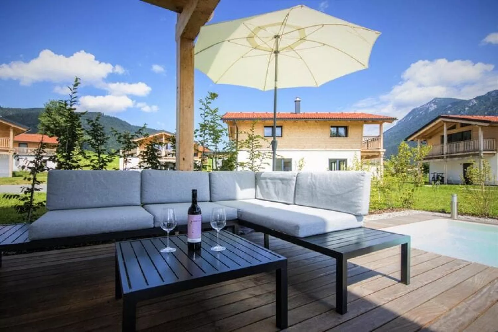 Chalet Falkenstein Inzell-Exterior summer