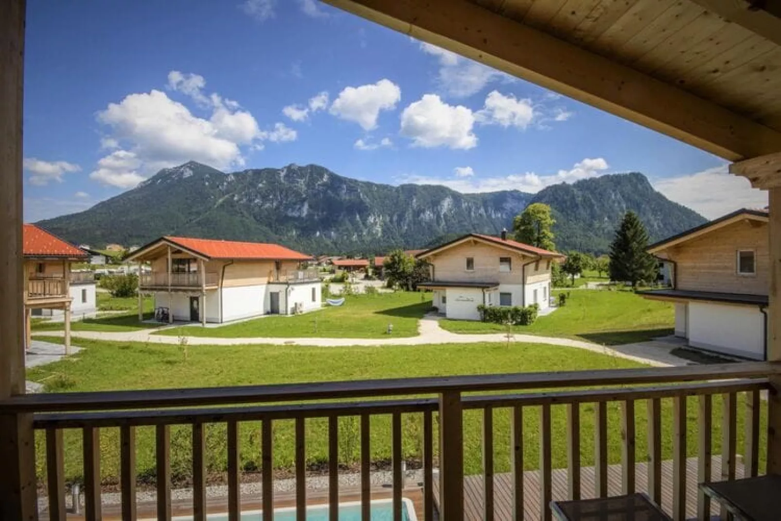 Chalet Falkenstein Inzell-View summer