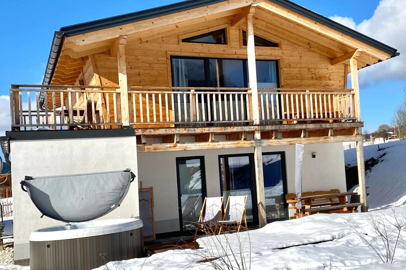 Chalet Charivari Inzell-Exterior winter