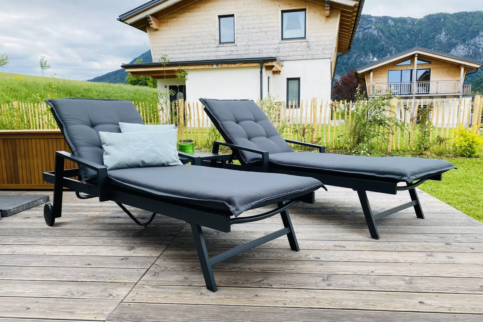 Chalet Charivari Inzell-Terrace balcony