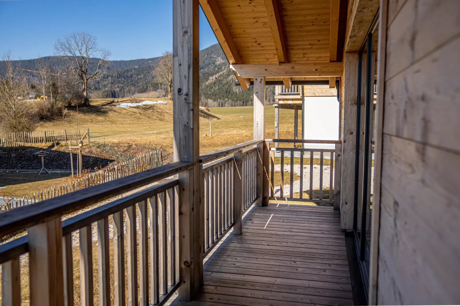 Chalet Charivari Inzell-Terrace balcony