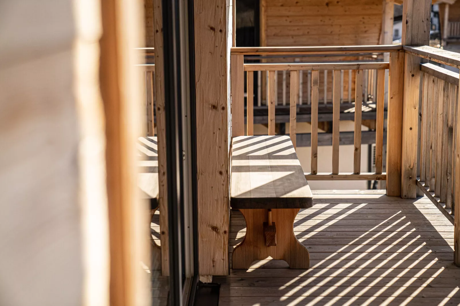 Chalet Charivari Inzell-Terrace balcony