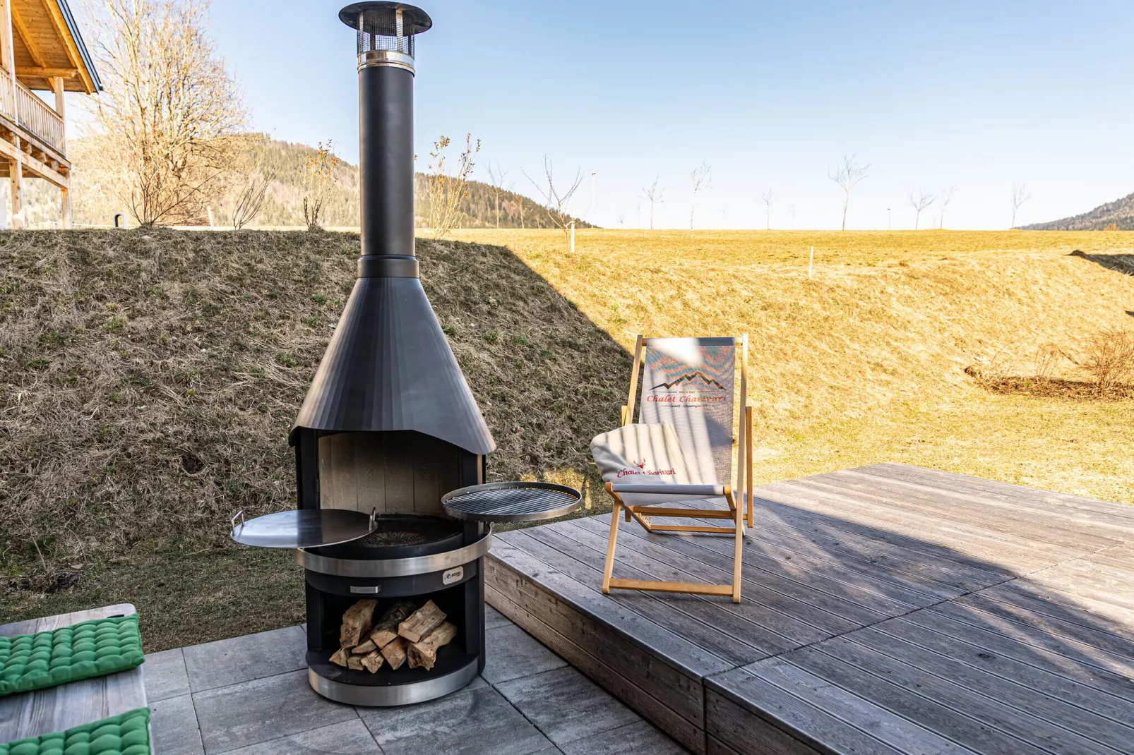 Chalet Charivari Inzell-Terrace balcony
