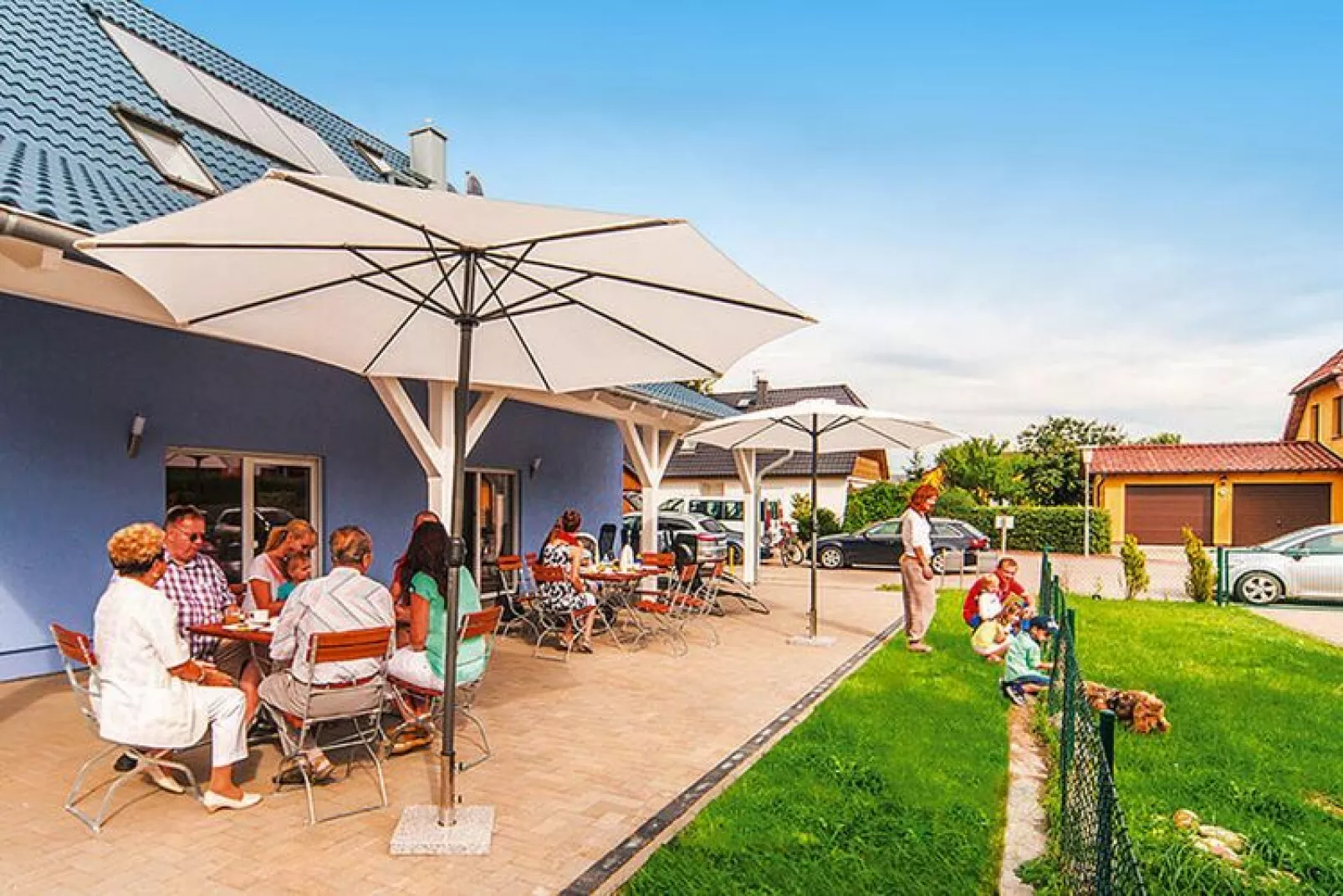 Haus 12 240 qm max 12 Pers-Terrace