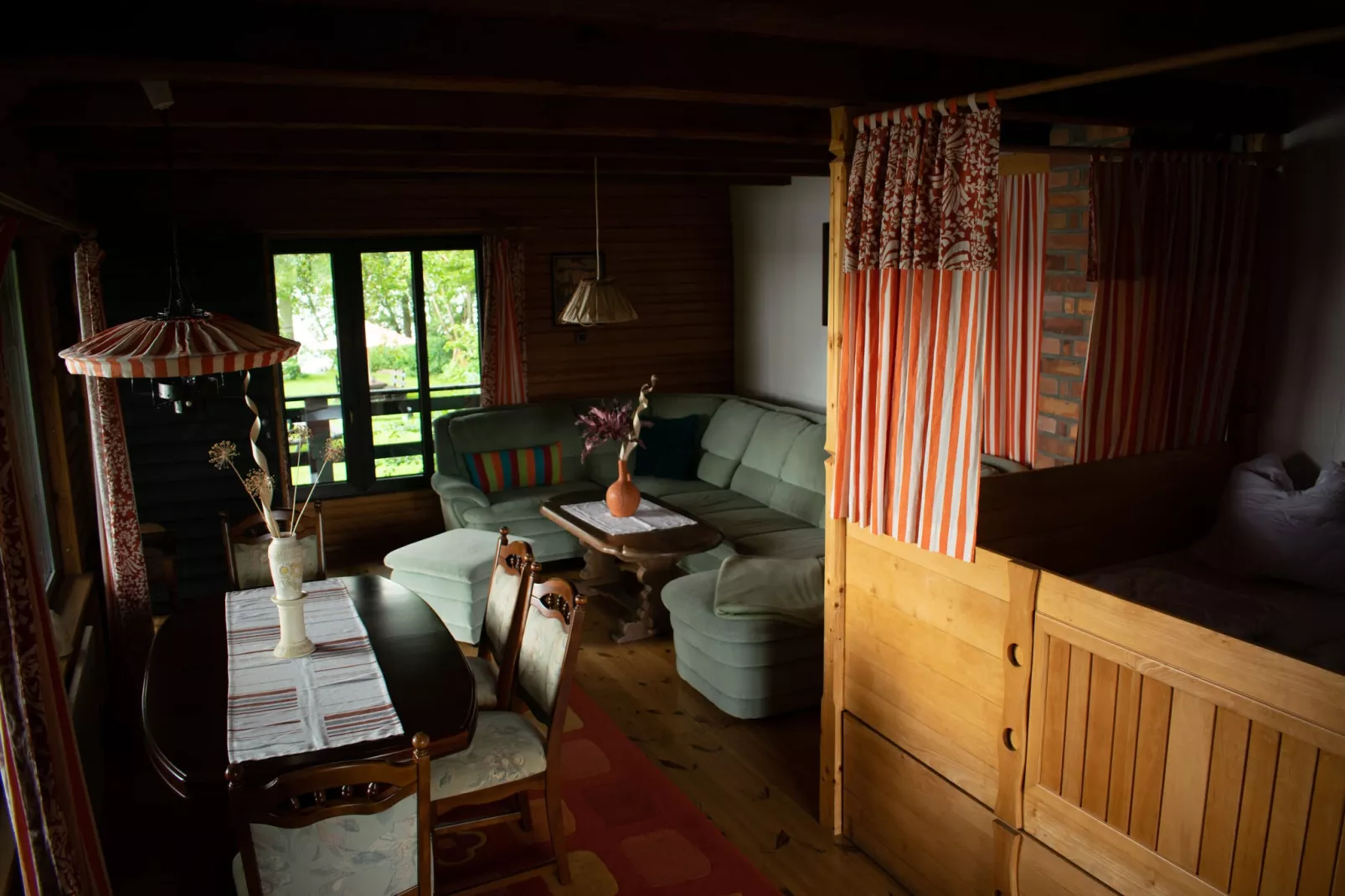Ferienhaus am See-Living room