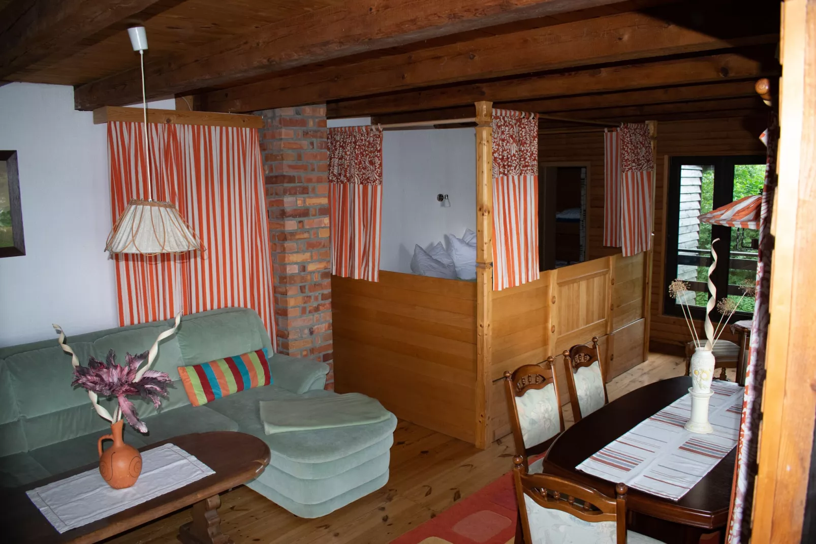 Ferienhaus am See-Living room