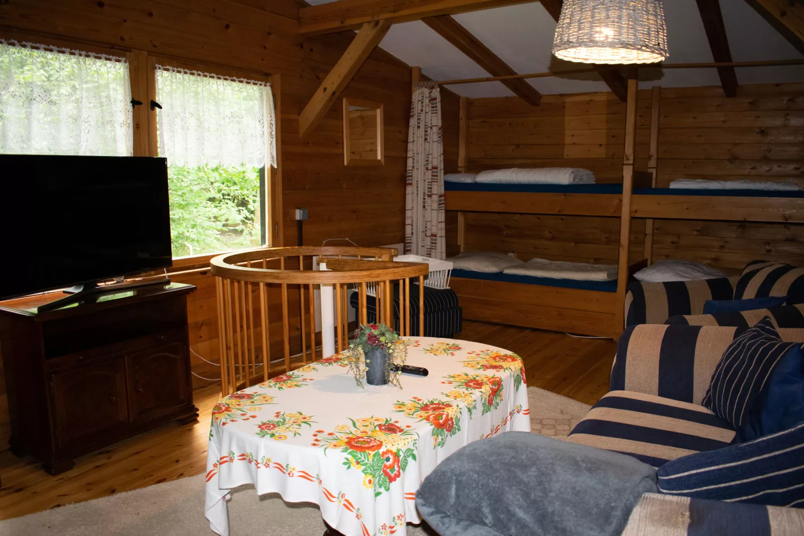 Ferienhaus am See-Living room