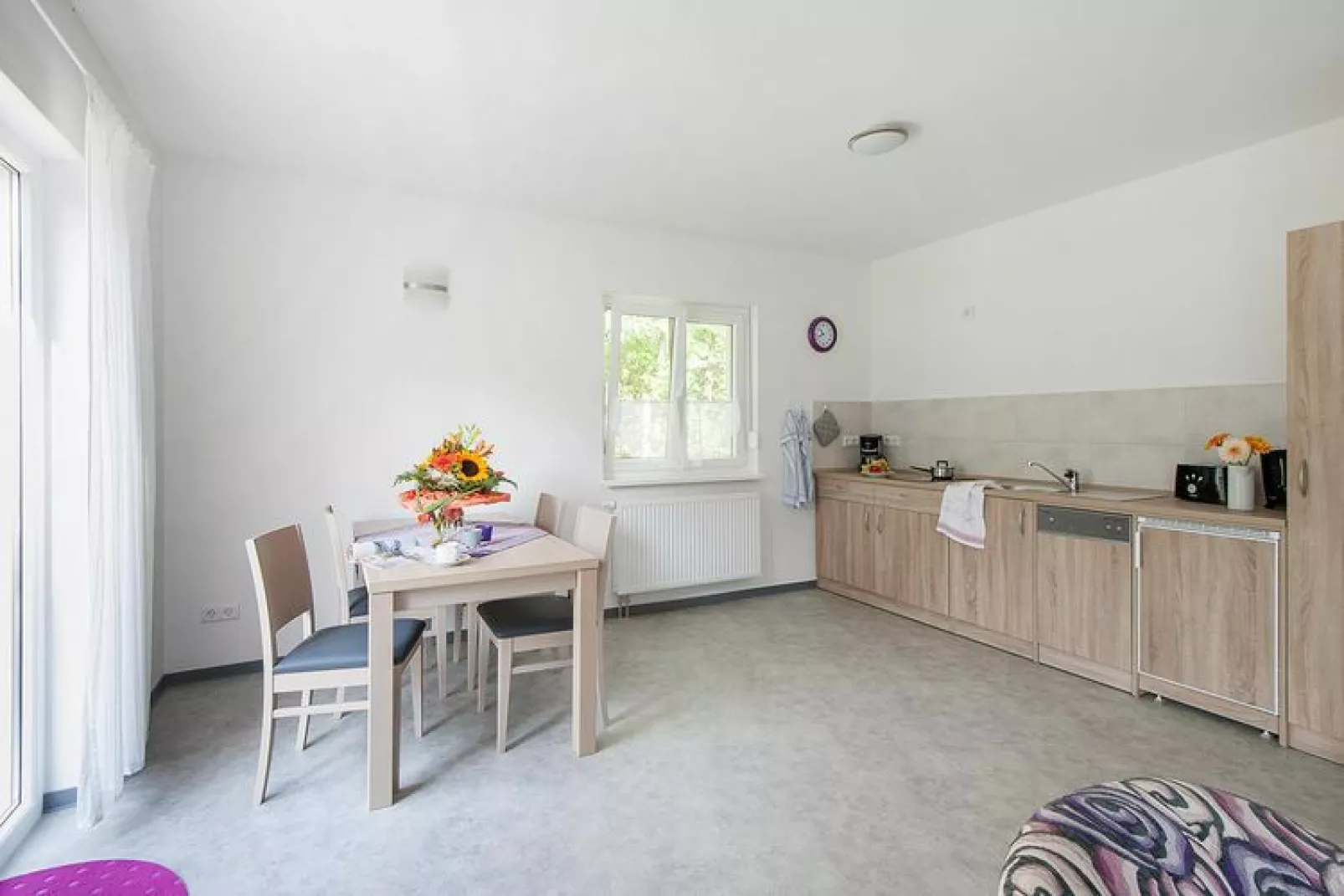 Bungalow am Storkower See-Salon
