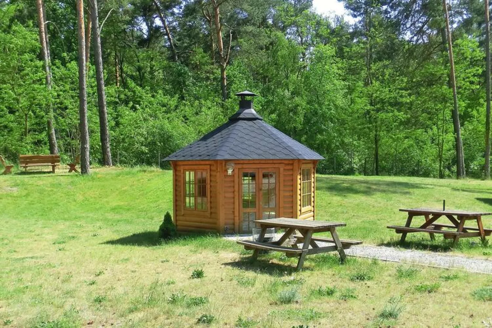 Bungalow am Storkower See-Extérieur été