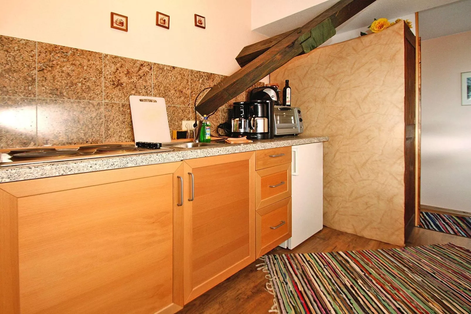 2-Raum-App im DG 40 qm-Kitchen