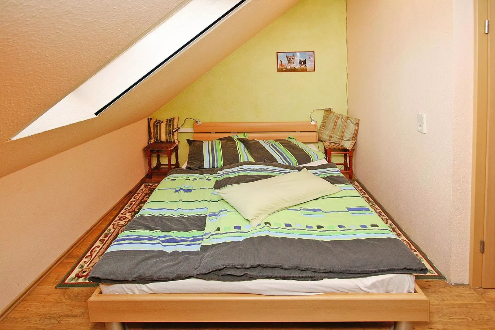 2-Raum-App im DG 40 qm-Bedroom