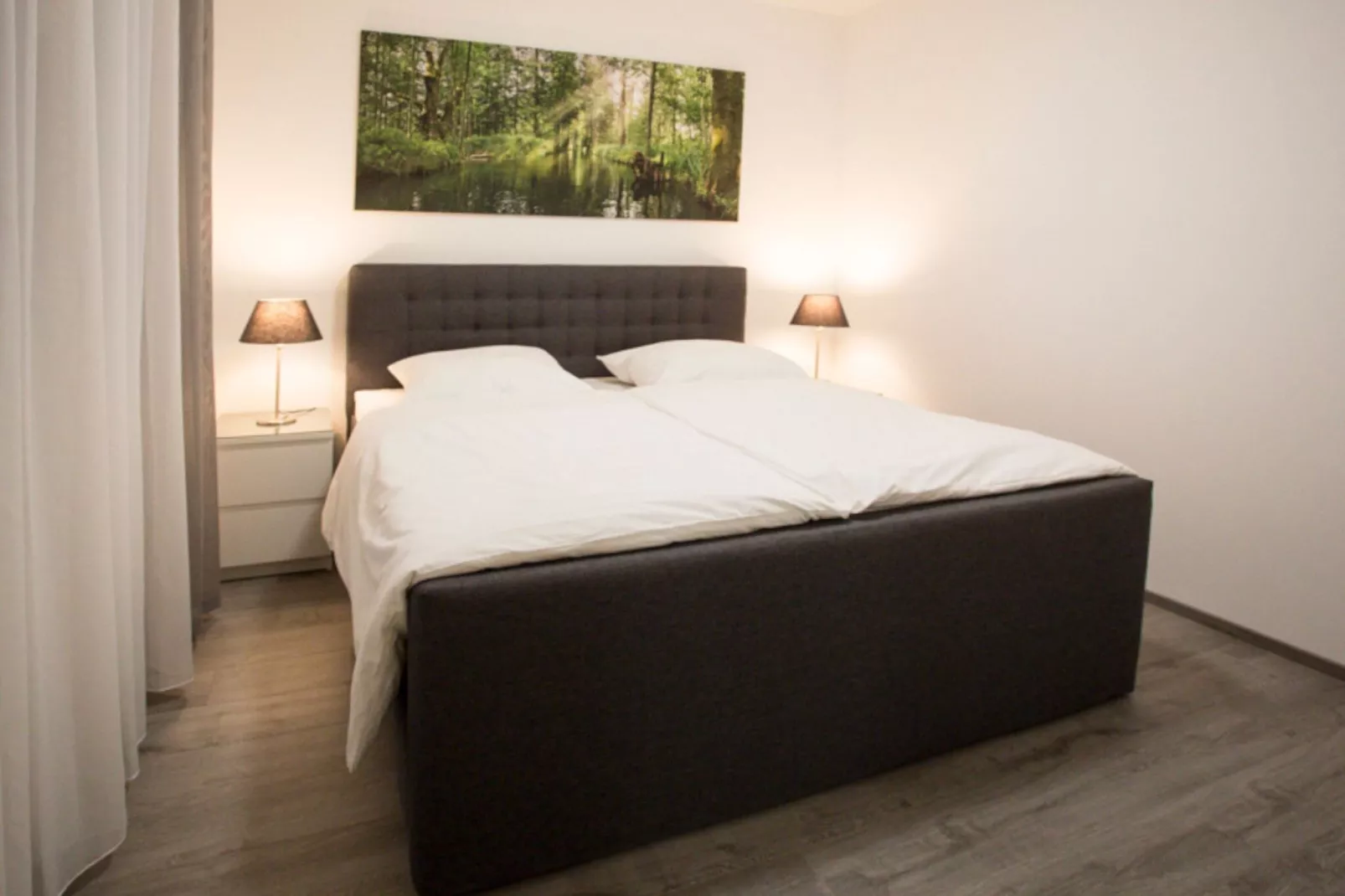 Apartment 65 qm mit Spreeblick-Bedroom