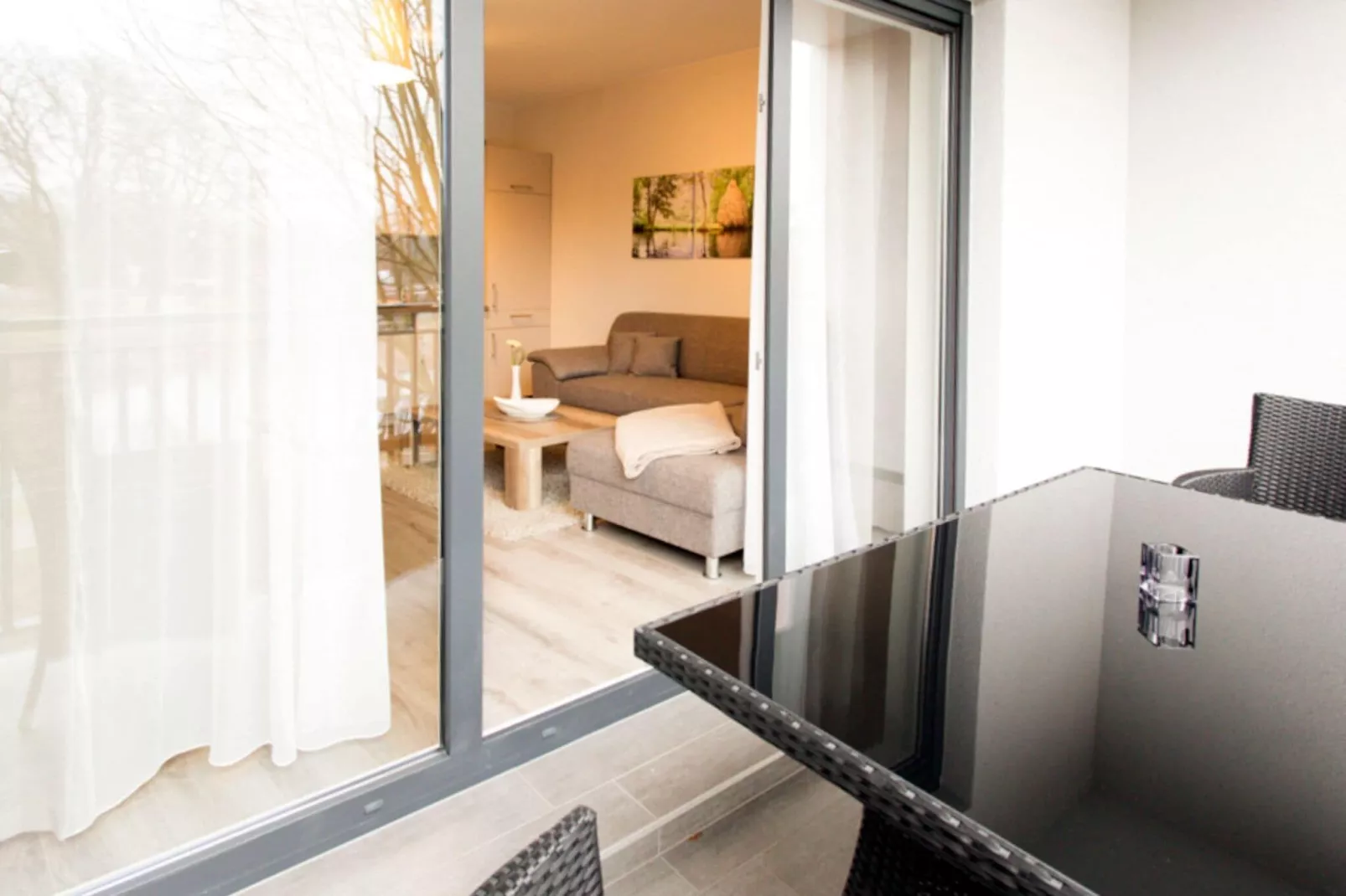 Apartment 65 qm mit Spreeblick-Terrace balcony