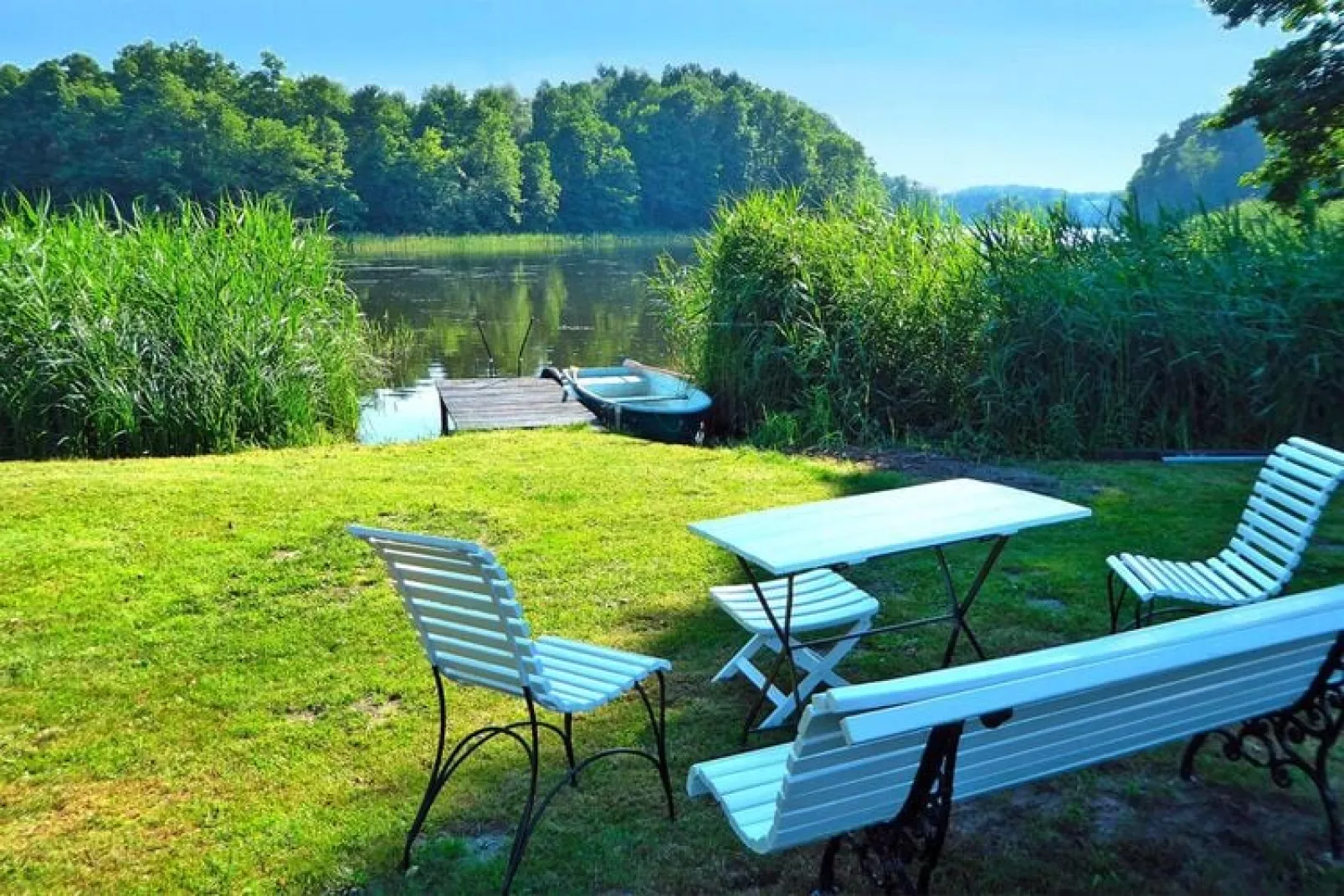 Ferienhaus Uferblick-Gardens summer