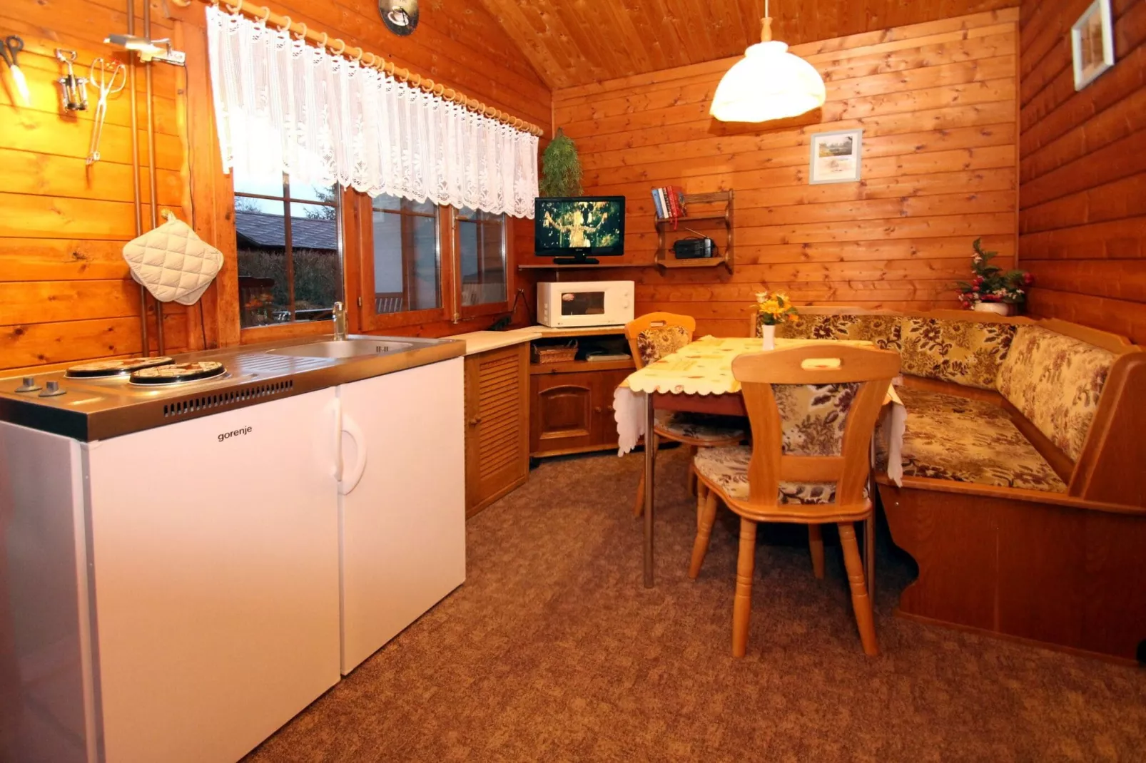 Blockhaus 30 qm-Cuisine