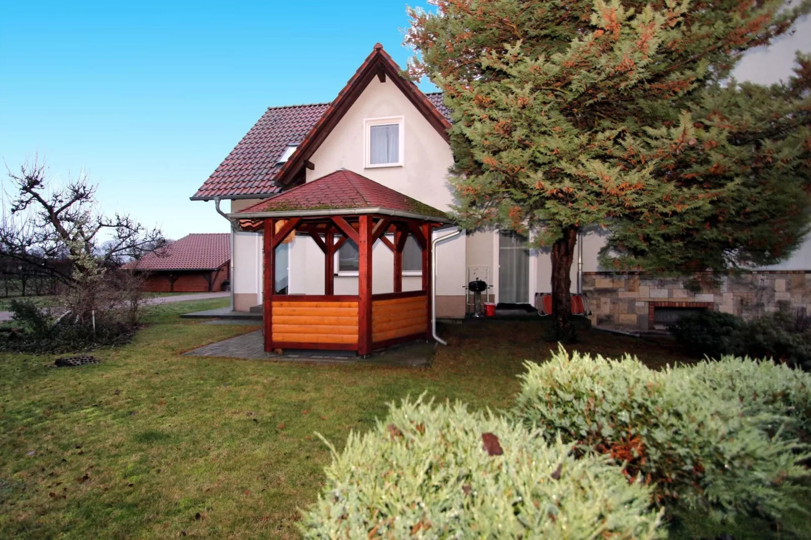 Ferienwohnung im EG in Alt Zauche-Terrace balcony