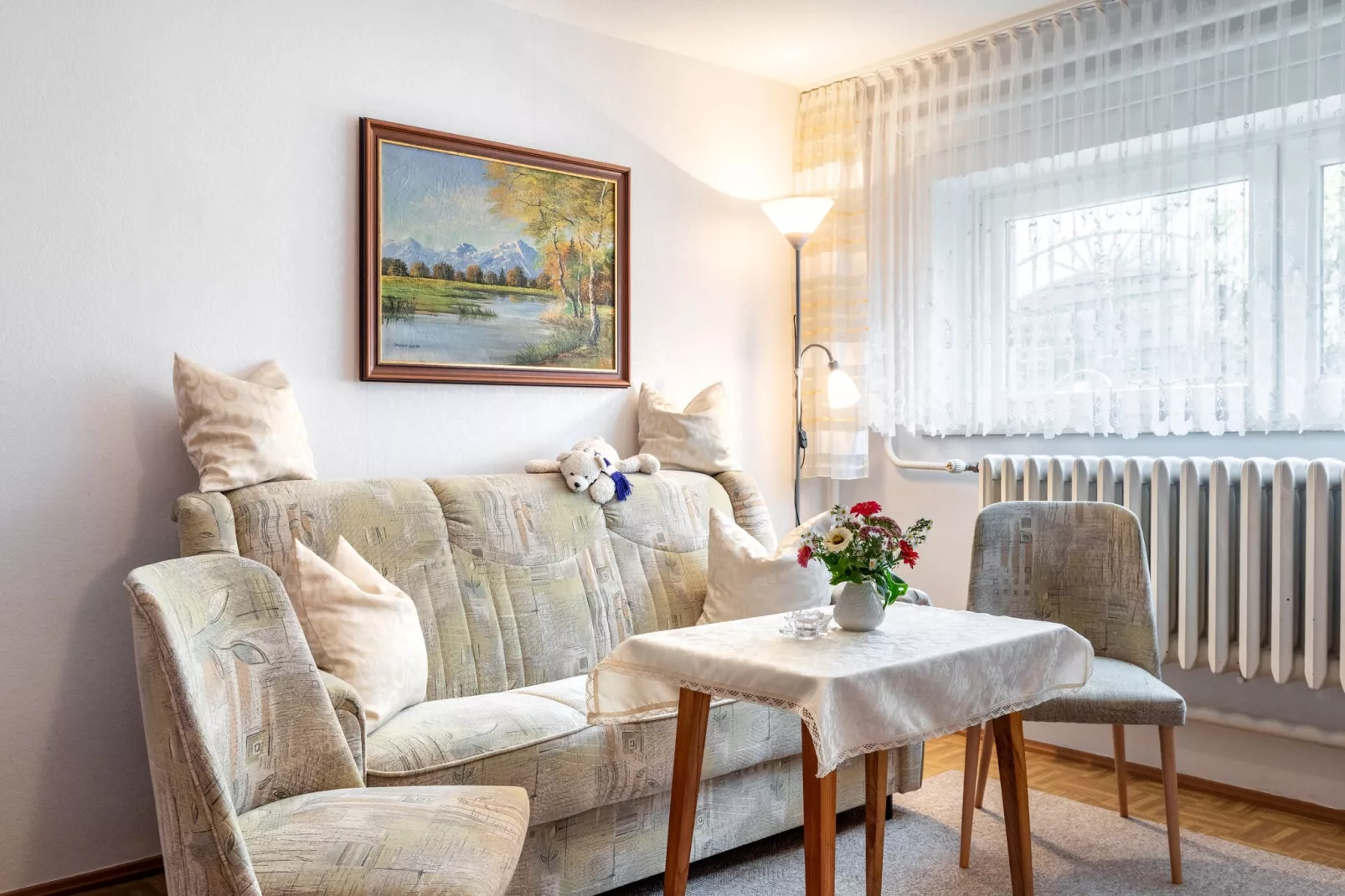 Wiesenblick-Wohnzimmer