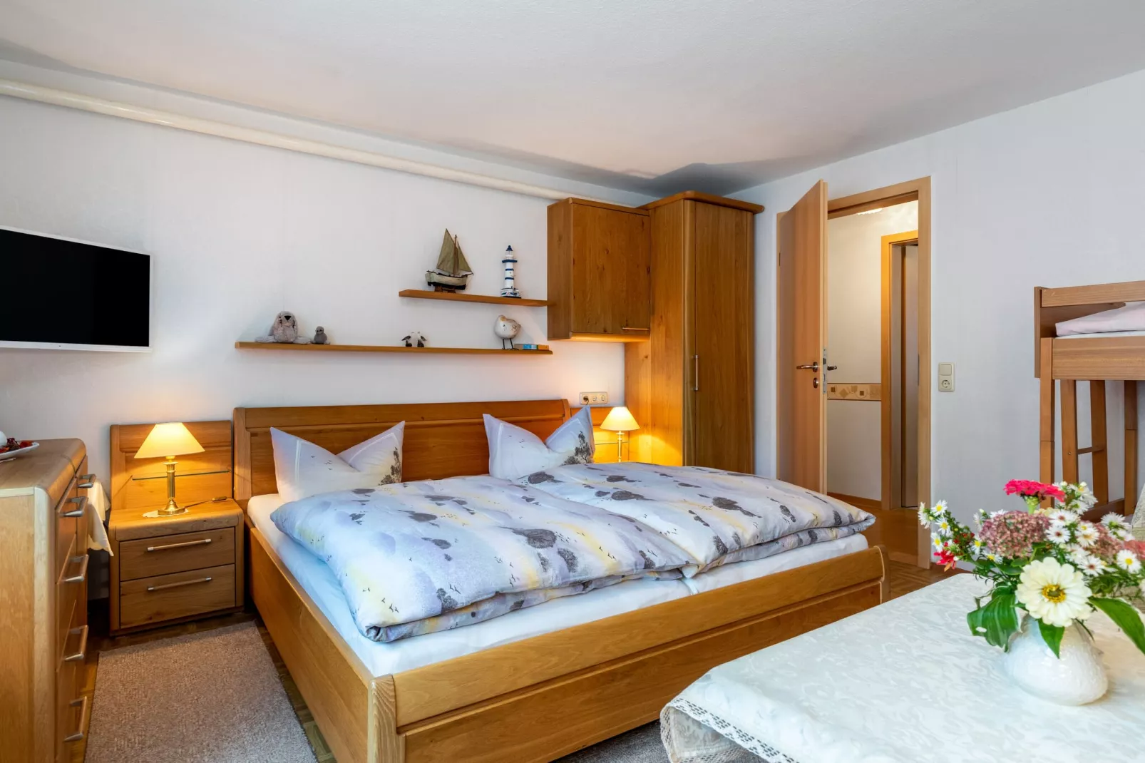 Wiesenblick-Schlafzimmer