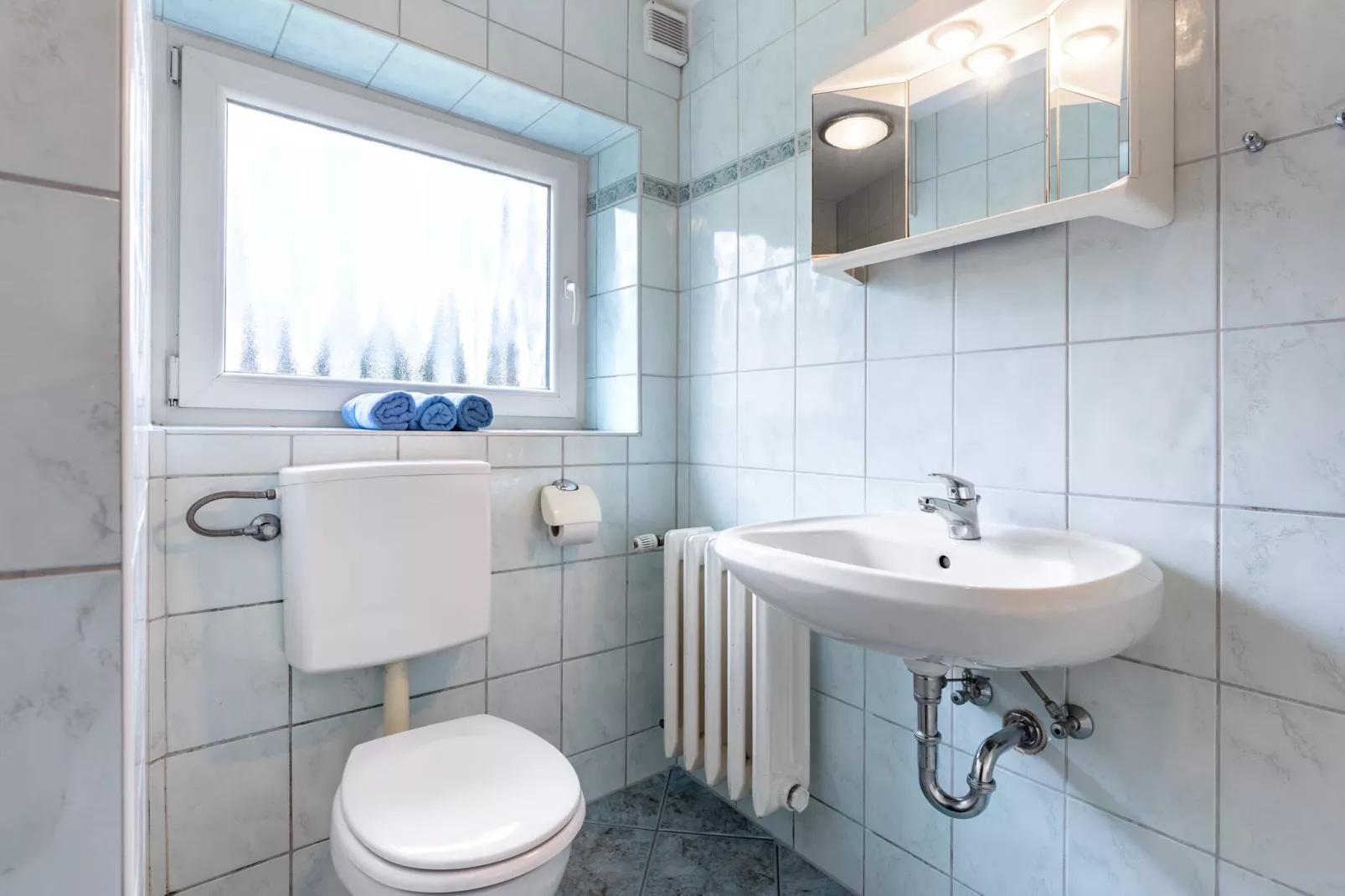 Wiesenblick-Badezimmer