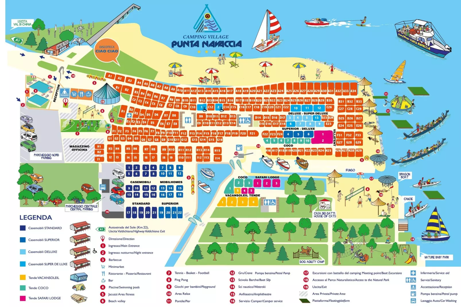 Camping Punta Navaccia 1 - MH Standard-Atmosphere