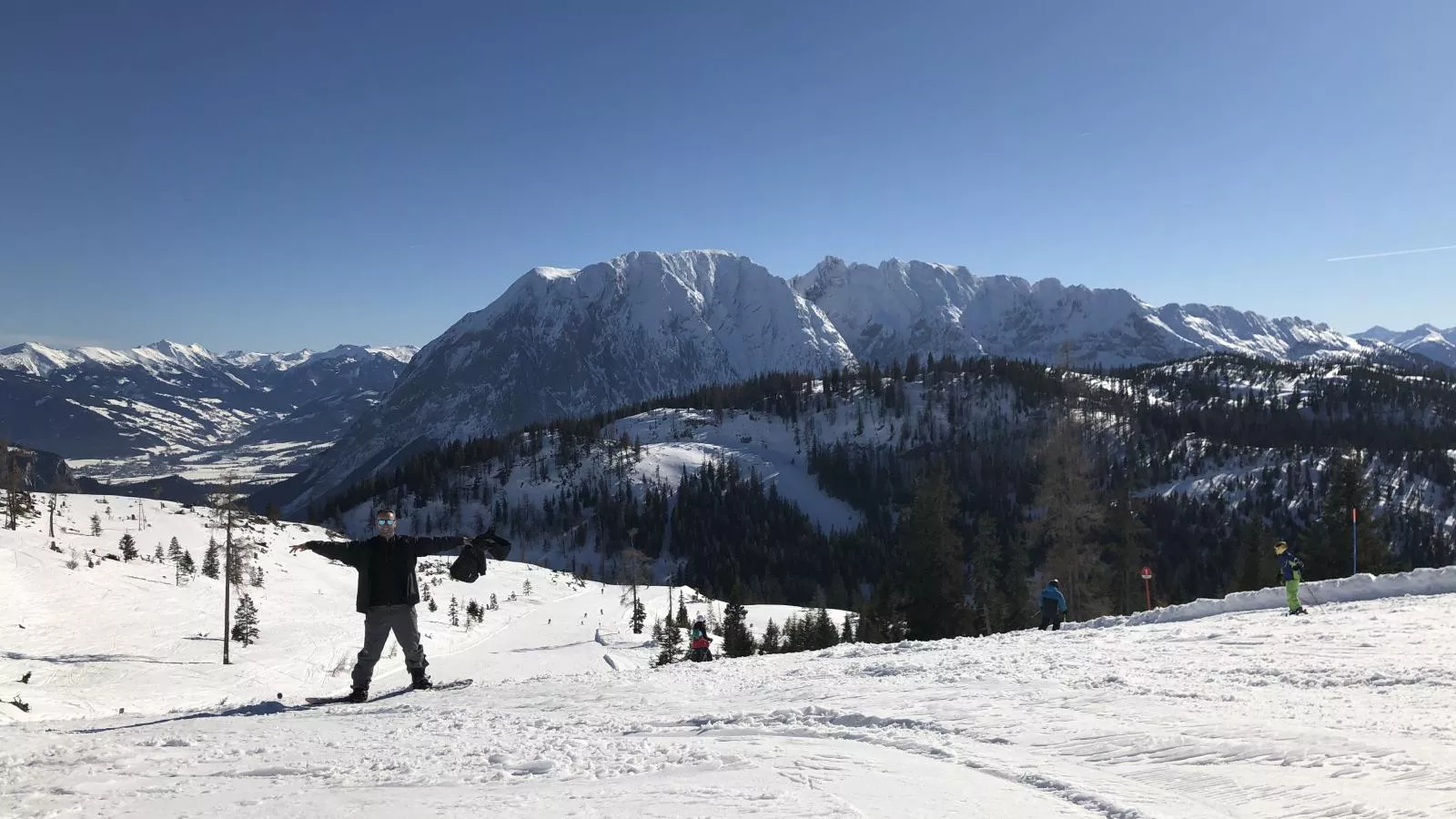 Holzchalet Tauplitz-Gebiet Winter 5 km