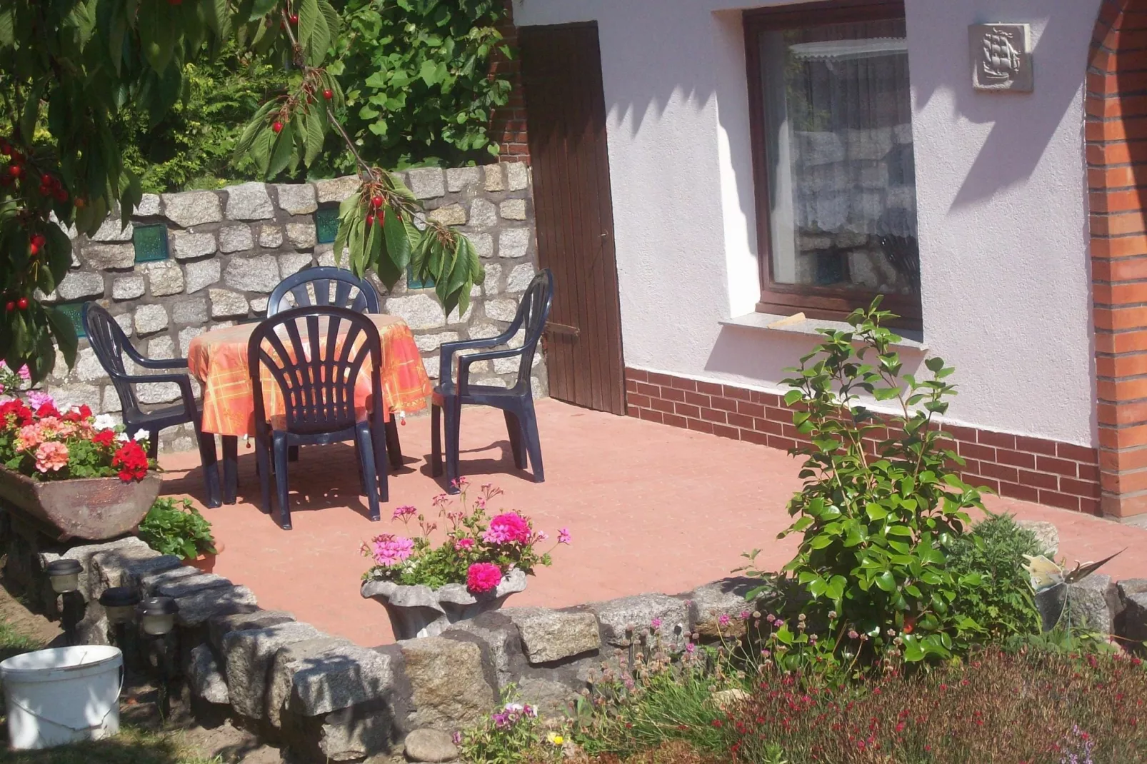 Nahe dem Salzhaff-Terrace balcony