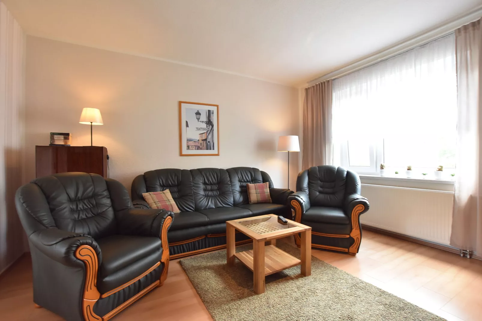 Ferienhaus Hansestadt Wismar ruhige Lage-Wohnzimmer