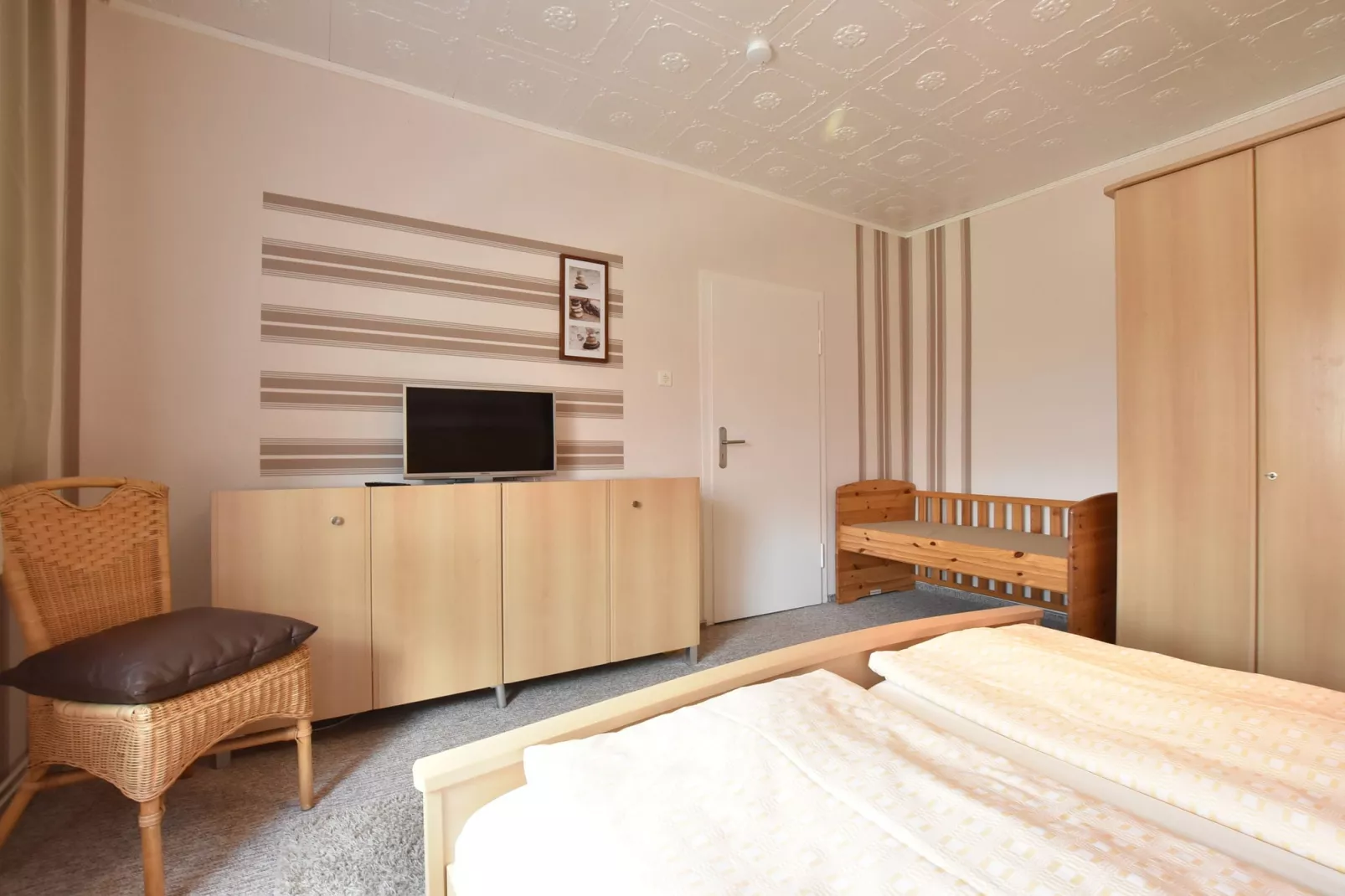 Ferienhaus Hansestadt Wismar ruhige Lage-Schlafzimmer