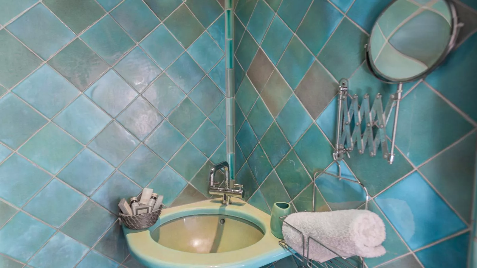 La petite maison de la ferme rose-Salle de bain