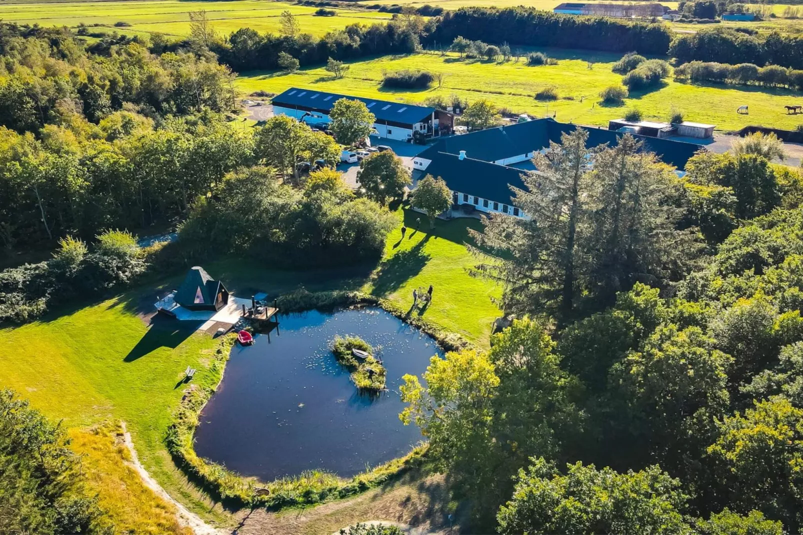 4 Sterne Ferienhaus in Jerup-Aussicht
