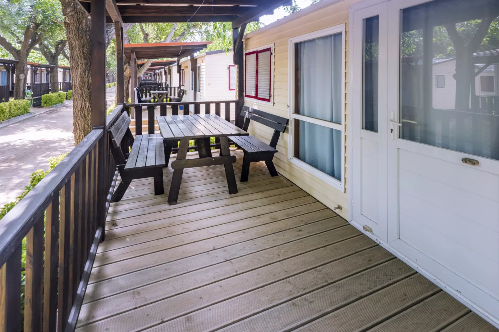 Camping Solmar-COTTAGE-Terrace balcony