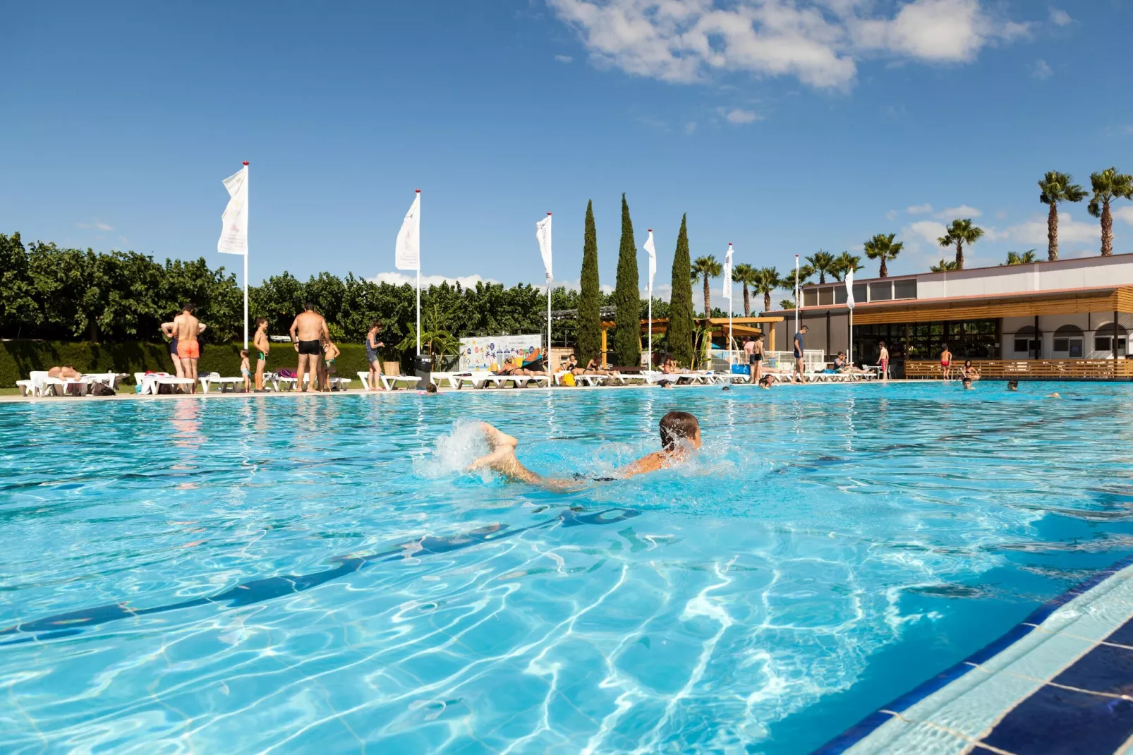 Camping Cambrils Playa 1 BUNGALOW OASIS-Pool