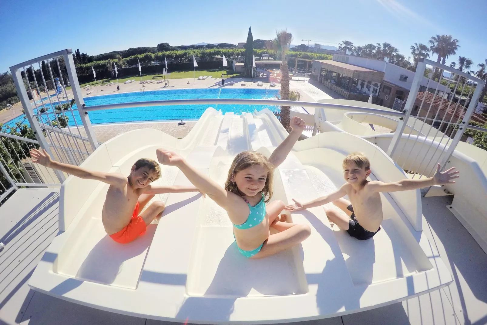 Camping Cambrils Playa 1 BUNGALOW OASIS-Pool